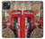 S3856 Vintage Londres Britannique Etui Coque Housse pour iPhone 14