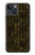 S3869 Hiéroglyphe égyptien antique Etui Coque Housse pour iPhone 14