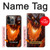 S0414 Dragon de feu Etui Coque Housse pour iPhone 14 Pro