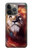 S0691 Peinture Leo Etui Coque Housse pour iPhone 14 Pro