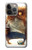S1133 Réveillez-vous Chouette Etui Coque Housse pour iPhone 14 Pro