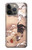 S1332 Ito Jakuchu Coq Etui Coque Housse pour iPhone 14 Pro
