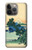S2075 Katsushika Hokusai Le Inume Pass Kai Etui Coque Housse pour iPhone 14 Pro