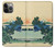 S2075 Katsushika Hokusai Le Inume Pass Kai Etui Coque Housse pour iPhone 14 Pro