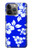 S2244 Motif Hawai Hibiscus Bleu Etui Coque Housse pour iPhone 14 Pro