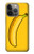 S2294 banane Etui Coque Housse pour iPhone 14 Pro