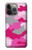 S2525 Rose Camo camouflage Etui Coque Housse pour iPhone 14 Pro