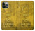 S2618 Un Kilo Lingot d'or Etui Coque Housse pour iPhone 14 Pro