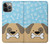 S2669 Mignon os chien pattes Dessin animé Etui Coque Housse pour iPhone 14 Pro