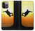 S2676 Extreme Skate-board Coucher de soleil Etui Coque Housse pour iPhone 14 Pro