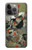 S2699 Ito Jakuchu Coq Etui Coque Housse pour iPhone 14 Pro