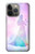 S2992 Princesse Pastel Silhouette Etui Coque Housse pour iPhone 14 Pro