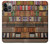 S3154 étagère à livres Etui Coque Housse pour iPhone 14 Pro