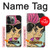 S3171 Filles Pop Art Etui Coque Housse pour iPhone 14 Pro