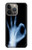 S3239 X-Ray Geste de la main OK Etui Coque Housse pour iPhone 14 Pro