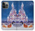S3282 Château de Santa Noël Etui Coque Housse pour iPhone 14 Pro