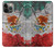 S3314 Mexique Drapeau Vinatage Football Graphique Etui Coque Housse pour iPhone 14 Pro