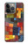 S3341 Paul Klee Raumarchitekturen Etui Coque Housse pour iPhone 14 Pro