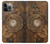 S3401 Horloge vitesse Steampunk Etui Coque Housse pour iPhone 14 Pro