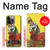 S3458 Force de carte de tarot Etui Coque Housse pour iPhone 14 Pro