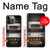 S3501 Lecteur cassette millésimé Etui Coque Housse pour iPhone 14 Pro