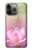 S3511 Fleur de lotus Bouddhisme Etui Coque Housse pour iPhone 14 Pro