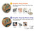 S3541 Peinture Dragon Nuage Etui Coque Housse pour iPhone 14 Pro