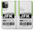S3664 Étiquette de bagages de voyage aérien Etui Coque Housse pour iPhone 14 Pro
