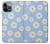 S3681 Motif de fleurs de marguerite Etui Coque Housse pour iPhone 14 Pro