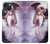 S0407 fantaisie Ange Etui Coque Housse pour iPhone 14 Plus