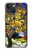 S0902 Mûrier Van Gogh Etui Coque Housse pour iPhone 14 Plus