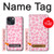 S2213 Motif rose Léopard Etui Coque Housse pour iPhone 14 Plus