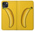 S2294 banane Etui Coque Housse pour iPhone 14 Plus