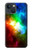 S2312 Arc en ciel coloré espace Galaxie Etui Coque Housse pour iPhone 14 Plus