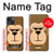 S2721 Mignon grincheux Singe Dessin animé Etui Coque Housse pour iPhone 14 Plus