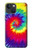 S2884 Tie Dye Swirl couleur Etui Coque Housse pour iPhone 14 Plus