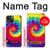 S2884 Tie Dye Swirl couleur Etui Coque Housse pour iPhone 14 Plus