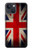 S2894 Drapeau britannique millésimé Etui Coque Housse pour iPhone 14 Plus