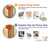 S2934 Millésimé Tableau périodique des éléments Etui Coque Housse pour iPhone 14 Plus