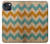 S3033 Bois Chevron Imprimé millésimé Graphic Etui Coque Housse pour iPhone 14 Plus