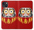 S3045 Japon Bonne chance Daruma Poupée Etui Coque Housse pour iPhone 14 Plus