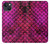 S3051 Rose Sirène écailles de poisson Etui Coque Housse pour iPhone 14 Plus