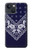 S3357 Marine Bleu Bandana Motif Etui Coque Housse pour iPhone 14 Plus