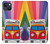 S3488 hippie Van Etui Coque Housse pour iPhone 14 Plus