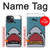 S3825 Plongée en mer de requin de dessin animé Etui Coque Housse pour iPhone 14 Plus
