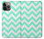 S1723 Monnaie Chevron Zigzag Etui Coque Housse pour iPhone 14 Pro Max