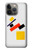 S1958 Malevitch suprématisme Etui Coque Housse pour iPhone 14 Pro Max