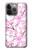S1972 Sakura fleur de Cerisiers Etui Coque Housse pour iPhone 14 Pro Max