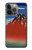 S2390 Katsushika Hokusai Fuji Rouge Etui Coque Housse pour iPhone 14 Pro Max