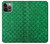 S2704 Vert poisson échelle motif graphique Etui Coque Housse pour iPhone 14 Pro Max